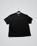 Back view of Conquer T-Shirt in Power Black –  classic athletic fit moisture-wicking t-shirt from I AM-ABLE