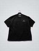 Conquer T-Shirt in Power Black by I AM-ABLE – moisture-wicking performance athletic t-shirt front view